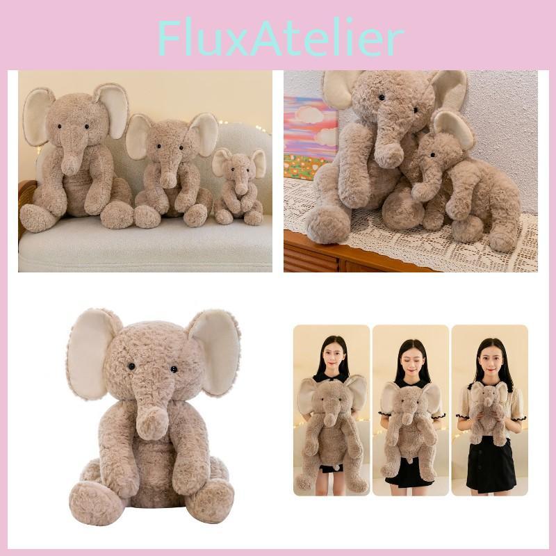 Adorable Plush Elephant Pillow Toy For Children Realistic Elephant Stuffed Animal