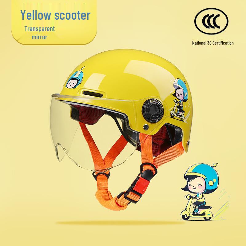 3C Certified Children's Summer Helmet for Electric Bicycles, Boys and Girls Ages 2-14, Suitable for All Seasons