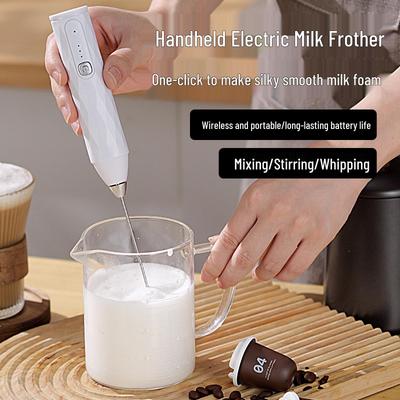 Wireless Electric Handheld Milk Frother & Egg Beater