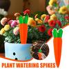Plant Watering Spikes Carrot Shape Vacation Plant Waterer Garden Accessories For Kitchen Flowerpot Veggie Pots Tree Flower