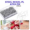 300 Stück Edelstahl Flachkopfstecknadeln 0,5*35mm Bastel-Nähnadeln Schneider-DIY