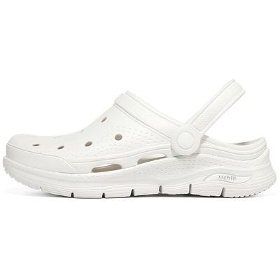 Arch Fit Bubble Shoes Comfortable Clogs Women Shoes White 111385-WHT