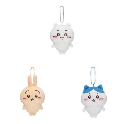 Kawaii Chiikawa Usagi Plush Keychain Cute Backpack Charm Anime Character Pendant Birthday Gift Game Prize For Kids