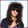 Fashion European Men's Wig Curly Long Wig HW2021