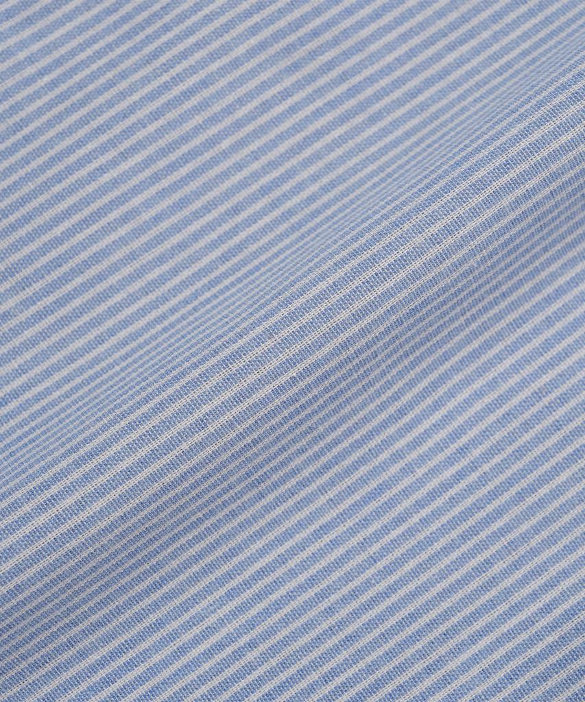 CNVS All Day Oversized Striped Shirt_Light Blue