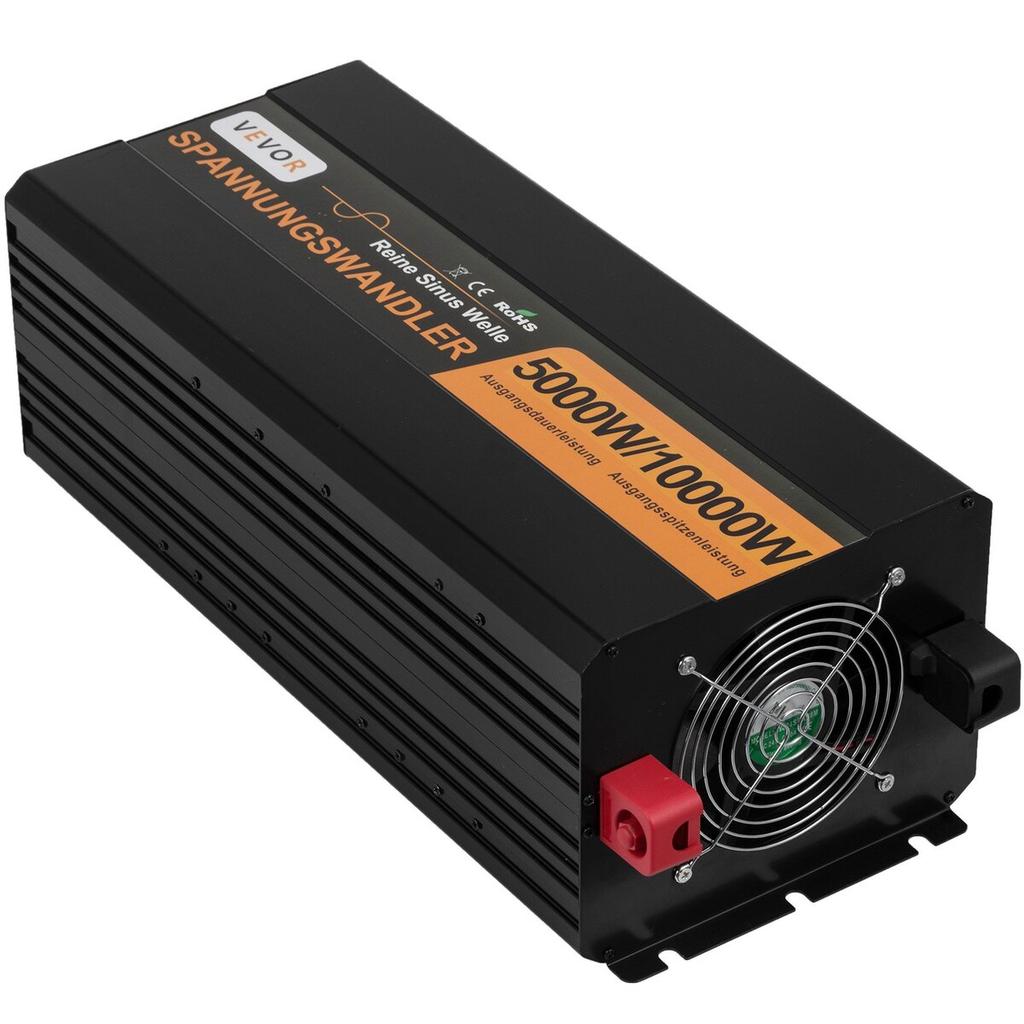 5000w 24v 230v Pure Sine Power Inverter Generator 10000w Peak Convenient