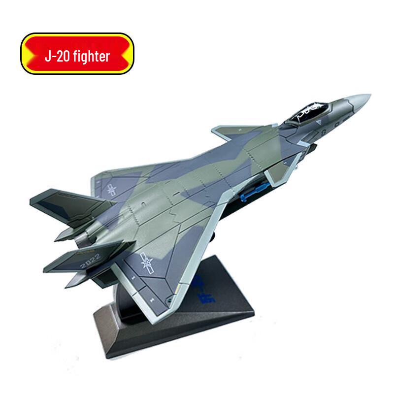 J-20 Fighter Jet Diecast Model