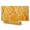 Non-slip Protective Desk Mat with Citrus Slices Pattern 120X60 Cm
