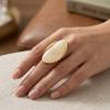 Retro Resin Geometric Shape Open Rings Fashion Daily Jewelry Ring For Women Trendy Party Jewelry Finger Accessorioes
