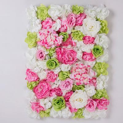 60X40CM Artificial Silk Rose Flower Wall Wedding Christmas Decoration Decorative Silk Hydrangea Wedding Decoration Backdrop