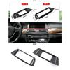 For BMW 5 Series F10 F18  ID4 Painted Piano Black Radio Frame LCD Display Screen Decorative Frame  10.25 Inch  6.5 Inch Display