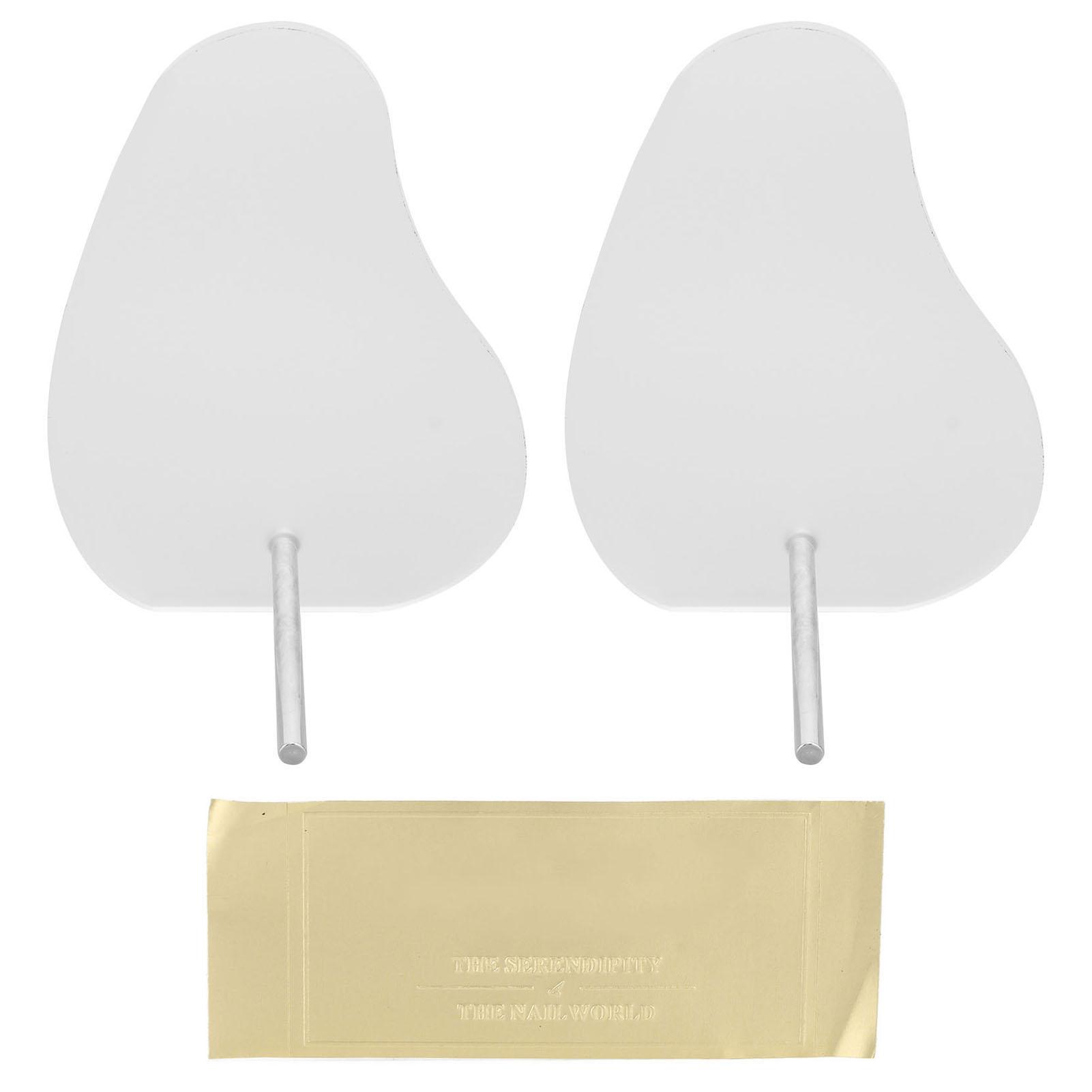 

2 шт. Дисплей-подставка для типсов, карта цветов, профессиональный, для дома, салона, акриловый нейл-арт, держатель для демонстрации