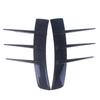 2Pcs Front Bumper Vent Sticker Car'S Door Side Modification Model Duck Type Splitter A Set Currency Exterior Parts