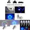 Bright Multicolor Motorcycle Car Tire Valve Cap Lights With Sensory Shock Wheel Accessories