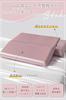 Utukky Silk Pillowcase, 90x68cm, Single-Sided Silk Pillowcase, Envelope-Style Pillowcase, Tencel, Washable, Reduces Bedhead, Antibacterial and Odor-Re