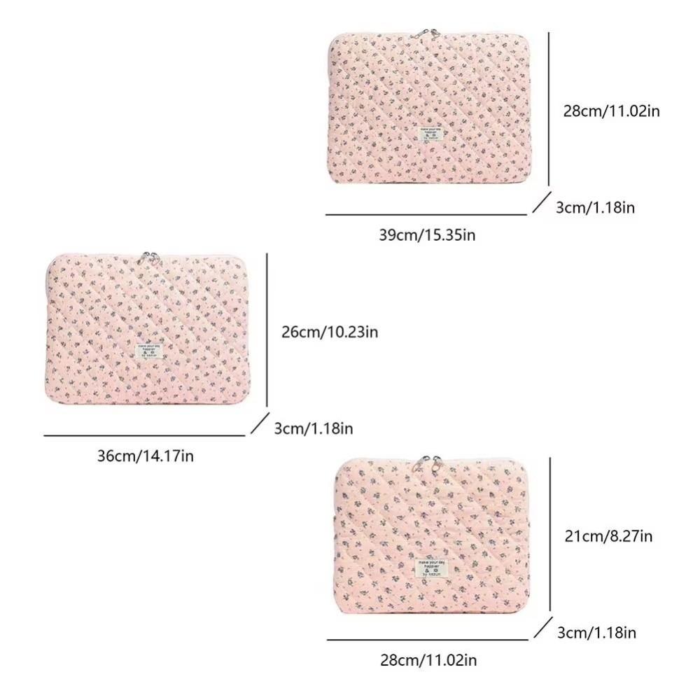 Cute Floral Laptop Case Cloth Laptop Sleeve for Lenovo Dell Laptop Laptop Accessories