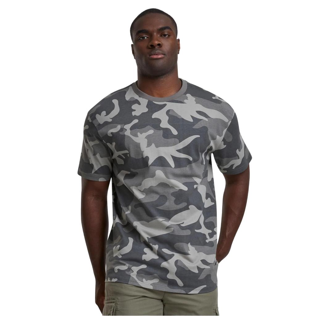 Urban Classics Mens Simple Camo Oversized T-Shirt