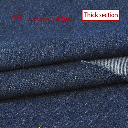 D30 SMTA 50*150cm Needlework The Cloth Fabric Tissues Knitted For Sewing Cachetelas Patchworksewing Aterial Denim Thick Section