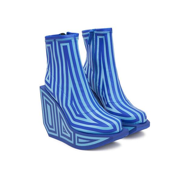 Высокие ботильоны United Nude Wa Bootie 1087965682, синие