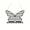 Wall Mounted Jewelry Organizer Space Saving Necklace Holder Butterfly Jewelry Rack  Home Decoration
