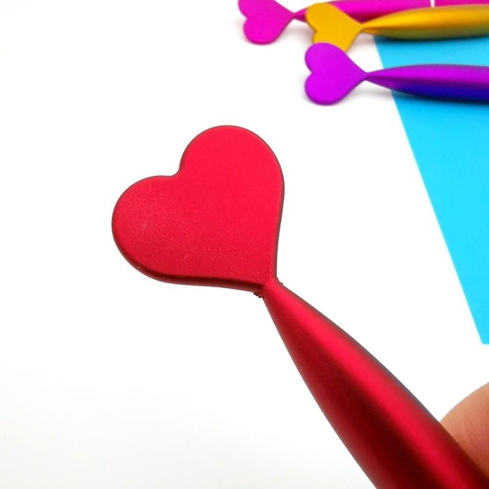 Love Heart Valentine's Day Ballpoint Pen Writing Smoothly Signature Pen Neutral Gel Pens  Office