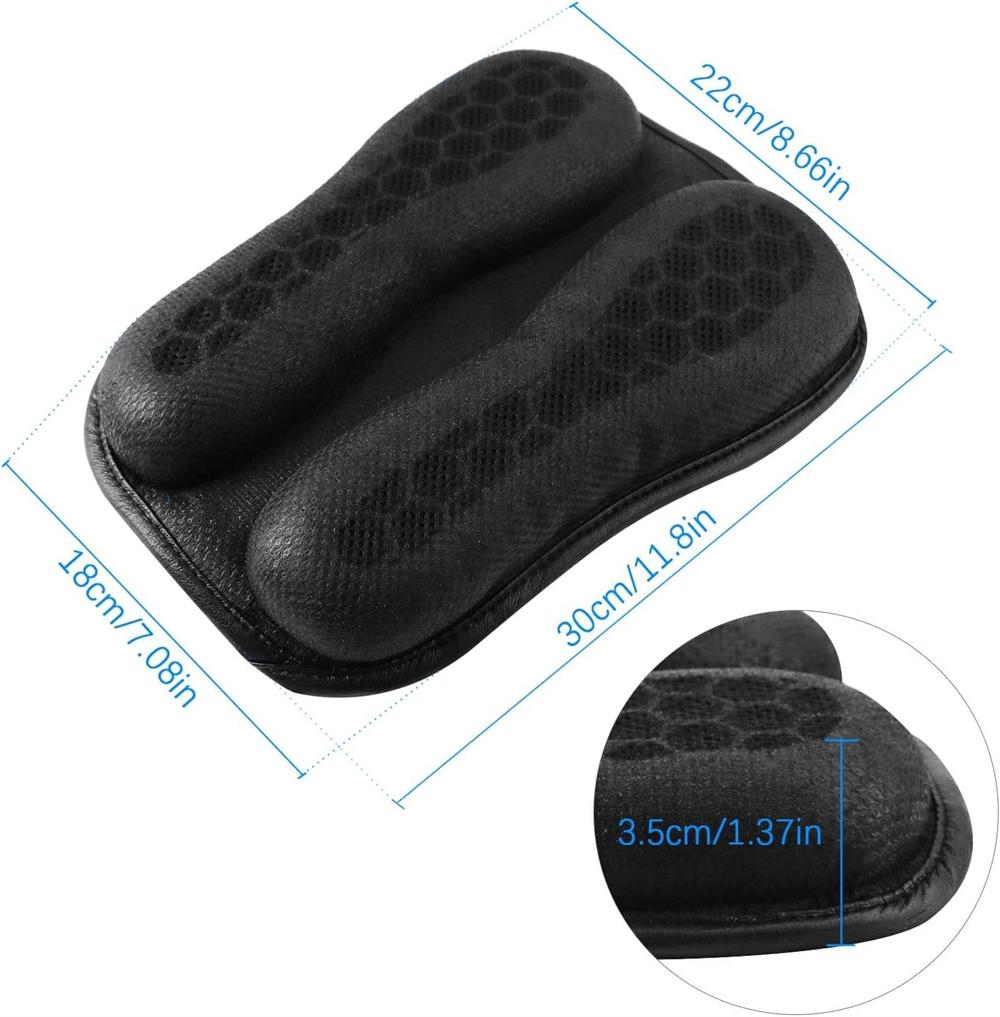 Универсальная гелевая подушка на сиденье мотоцикла 3D-структура «пчелиные соты» Дышащая