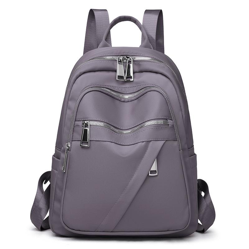 Women's Backpack Travel Large Capacity Solid Color Backpack