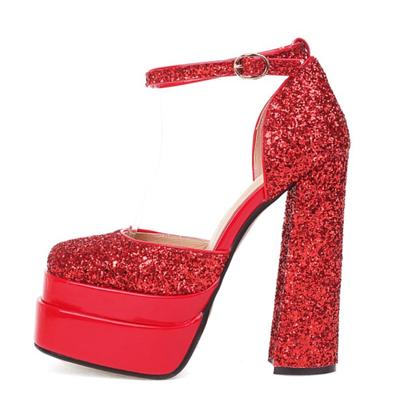 Neue Marke Sexy Sommer Damen Sandalen Kleid Party Hochzeit Kleid Bühne Damen Schuhe Glänzenden Strass Große 34 -43 Sommer Schuhe