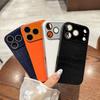 For iPhone 17 Pro Max Case Large Window Crocodile Texture Leather + TPU Phone Cover with PC Lens Film