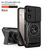 Per ZTE nubia Neo 2 Custodia ZTE nubia Neo 2 Cover Custodia per Telefono Supporto Pieghevole Magnetico Magsafe Cover Blindata Militare Protezione Fotocamera