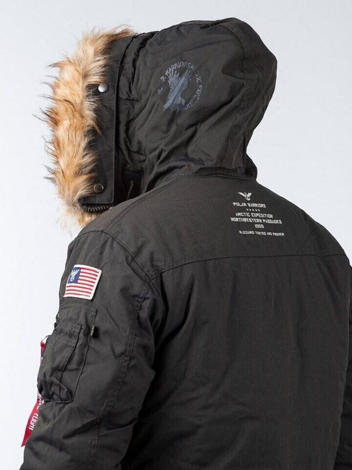 Зимняя куртка Alpha Industries Polar Jacket (123144) черная олива (123144-413)
