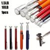 Stainless Steel Magnetic Pick-Up Stick with Retractable Rod Pen Clip 1.5LB/10LB for Electronic Hardware And Mechanical Repair
