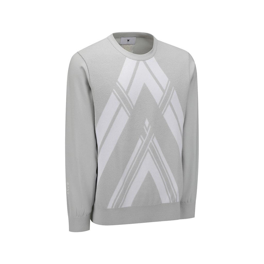 ANEW GOLF Men Line Point Round Sweater_Lg