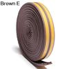 5M Window Door Excluding Draft Strip Self Adhesive Anti-Collision Sticky Seal AVE