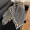 91Cm square scarf silk scarf women's new literary and fashion scarf accessories autumn and winter retro versatile shawl