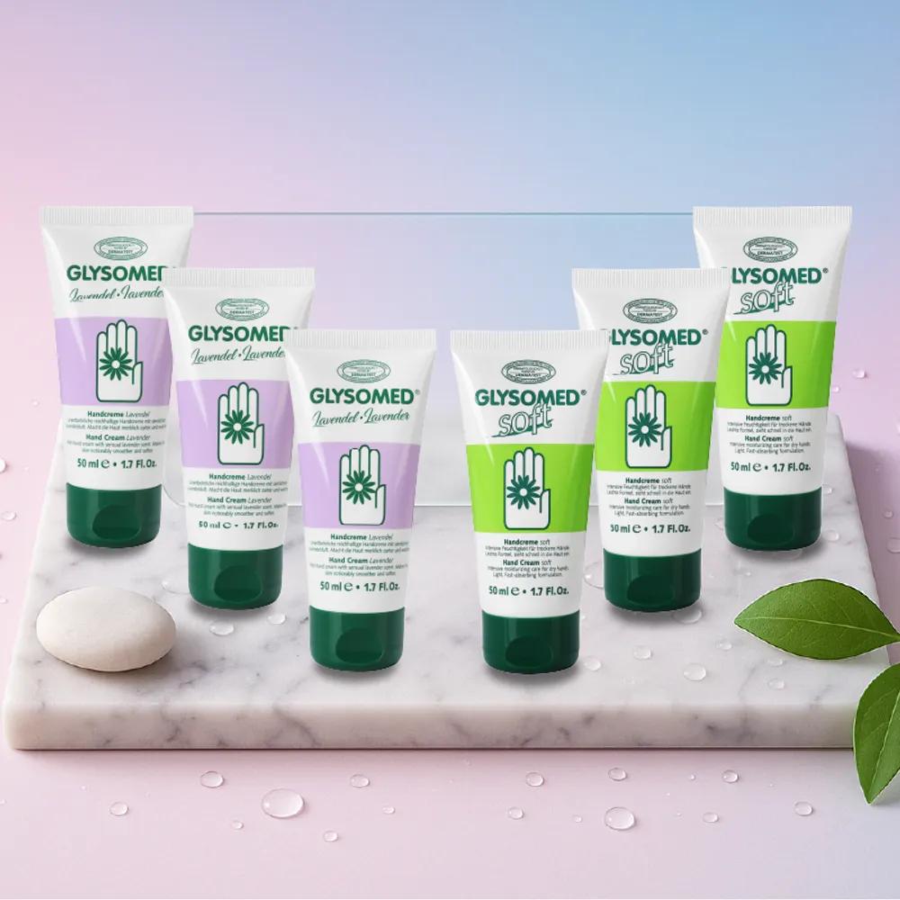 

[Germany GLYSOMED] Soft Lavender Hand Cream 50ml 6-Pack Special 01. 6 Lavenders