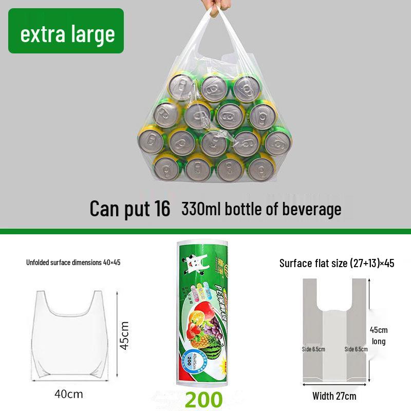 Shi Huai Extra-Large Food-Grade Fresh-Keeping Bags
