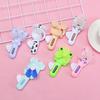 Adorable Cartoon Hand-Crank Mini Fan - Portable Handheld Freebie Gift