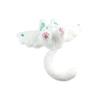 Plush Bat Bunny Plush Toy White Bat Rabbit Stuffed Doll Accompany Dolls   Graduation Gifts
