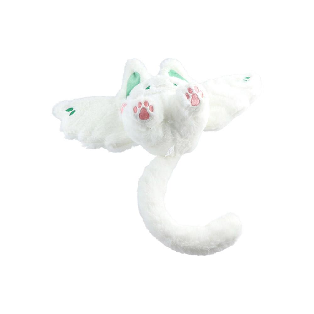 Plush Bat Bunny Plush Toy White Bat Rabbit Stuffed Doll Accompany Dolls Graduation Gifts