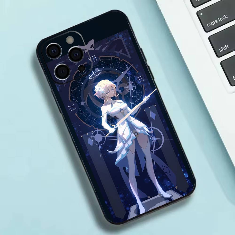 G-Genshin Lumine Impact Phone Case Silicone Soft For IPhone 17 16 15 14 13 12 11 X XR Plus Pro Max Plus