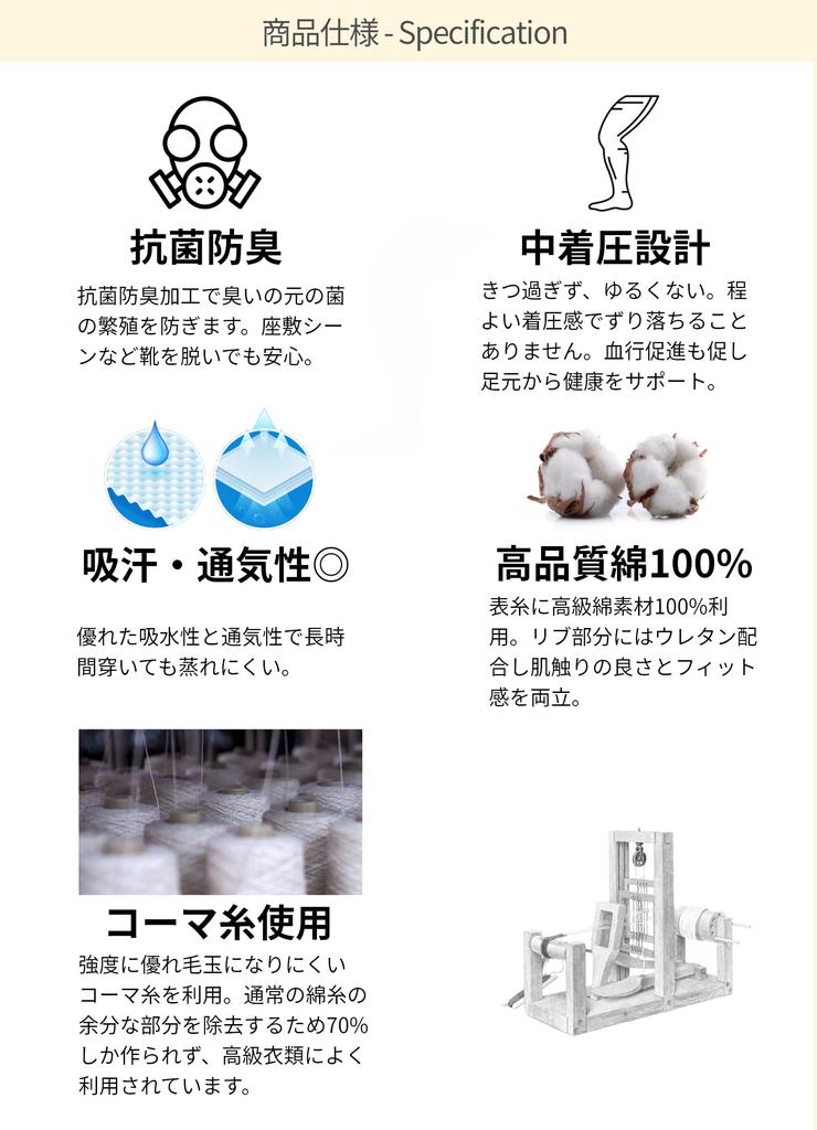 Long Hose Knee Socks [HAVILAH MODE] [Gray]