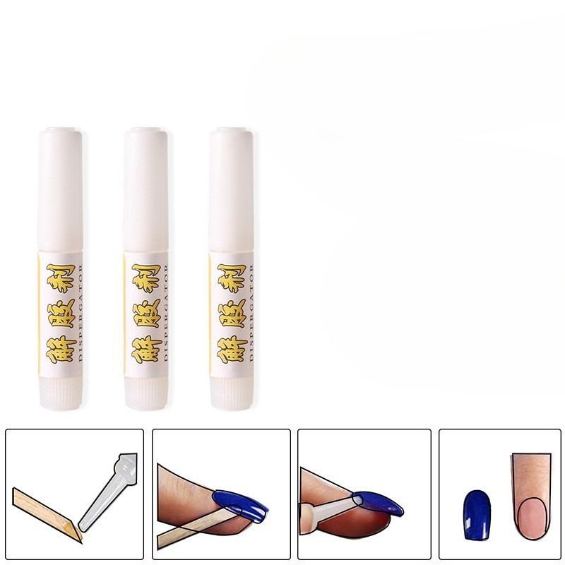 Bärbart Nagelspeciallim 2g, Nagelverktyg och Tillbehör Limning, Bärbart Nagel Punkt Borrlim, Transparent Lösösnagel