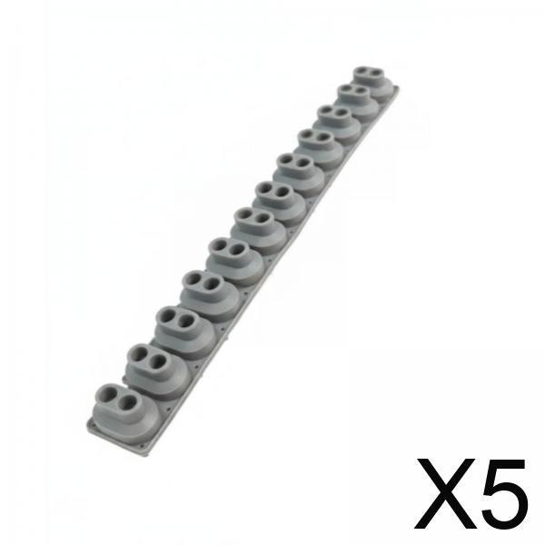 Sensitivity Silicone Connection Pads for Keyboards, Conductive Rubber DIY Enthusiasts.