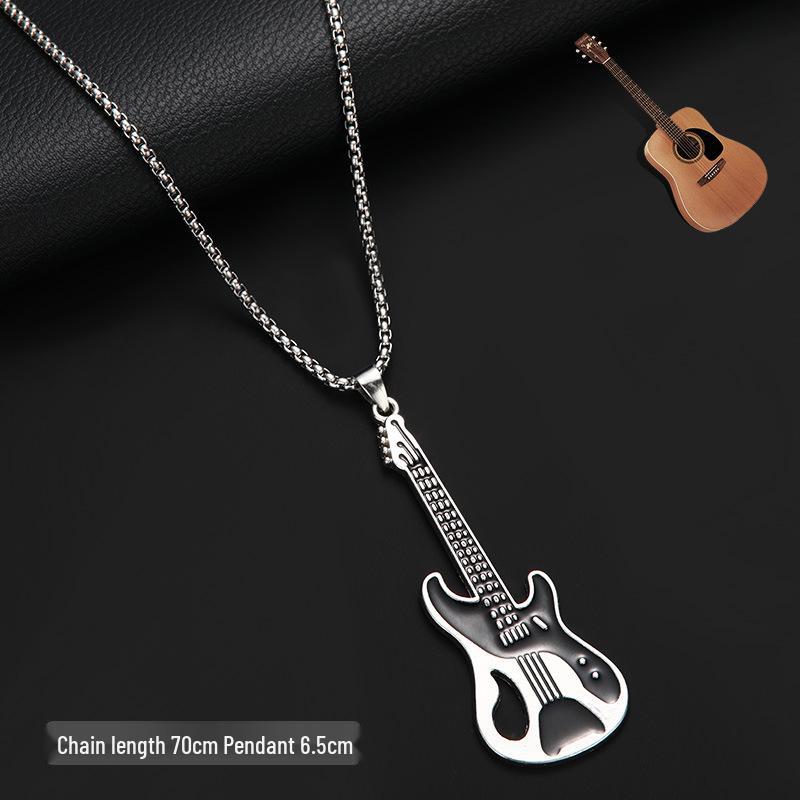 Trendy Men's Clavicle Necklace: Versatile, High-End, Simple Hip Hop Jewelry