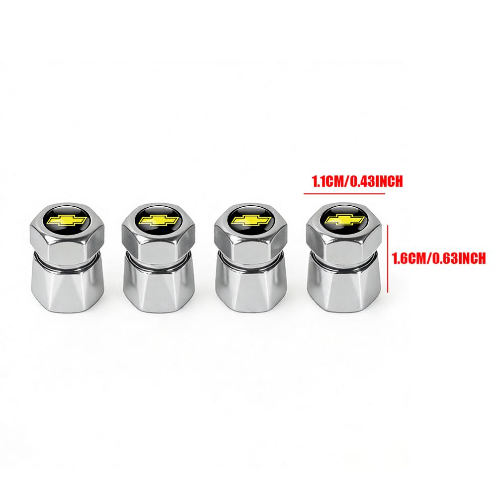 4 Stück Legierung Auto Rad Reifen Luftventil Kappen Schaft Abzeichen Abdeckung für Chevrolet Malibu Cruze Aveo SS Z71 Captiva Lacetti Camaro Epica