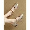 Women S Retro Versatile Mary Jane Shoes Lightweight Casual Shoes