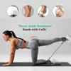 Ankle Straps Tpe Resistance Rope Set Ankle Support Cuffs For Gym Cable Machines Fitness Yoga Pilates Crossfit Women Weight Sport