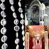 Garden Diamond Hot 10m Xmas Clear Party Wedding Diy Curtain Bead Strand Acrylic