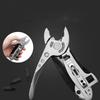 Mini Plier Multifunctional Camping Equipment Firmness Compact Size Multipurpose Bent Screwdriver Metal Clamp Wrench Outdoor